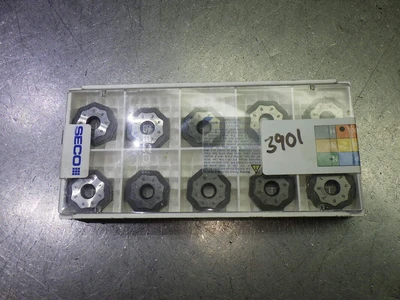 SECO Carbide Milling Inserts QTY10 ONMU090520ANTN-MD16 MK1500 (LOC2862B)