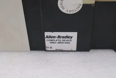 Allen Bradley 140U-J6X3 100A 3P 600V AC 250V DC Circuit Breaker STOCK H1869