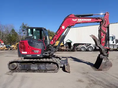 Used 2022 YANMAR SV100-2A Crawler Excavators Massachusetts US | Brookside Equipment Sales #1422169