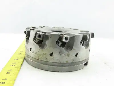 Dijet SMC 5.010-10552 5" Indexable Face Mill Cutter 1-1/2" Arbor 10 Flute