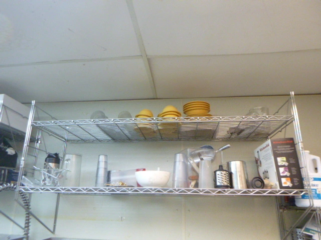 2-Tier Wall Shelf