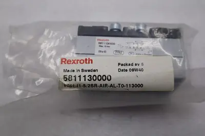 NEW Rexroth 5811130000 MAX 10 BAR 09W40 STOCK 5418