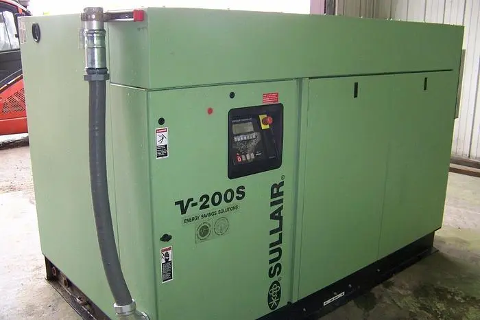 Used SULLAIR VS-200TS-200 Rotary Screw & Sliding Vane Air Compressors Wisconsin US | Midwest Air Compressor #505971
