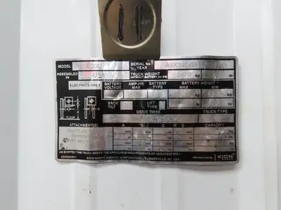 Linde 3903601837 Forklift Motor Controller Module 48VDC Removed From E20C