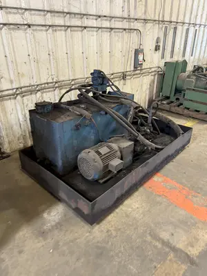 16" x 1" FRANKLIN HEAVY DUTY HYDRAULIC PLATE SHEAR: STOCK #23391