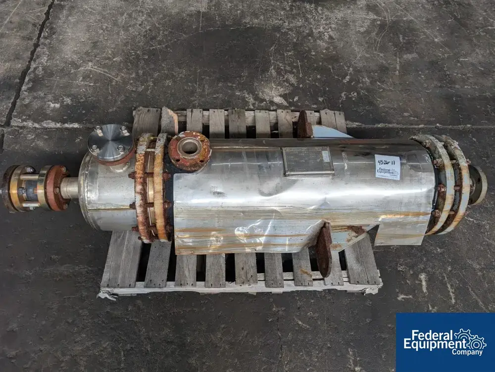 USED Perry Products 106 Sq Ft Perry Heat Exchanger, 316 S/S, 100/100#