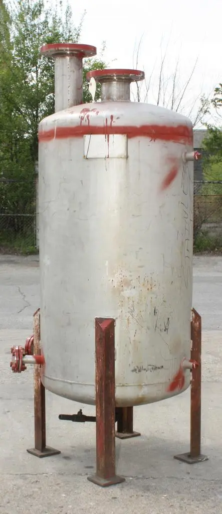SPC7718  Tank 80 gallon vertical tank, Stainless Steel