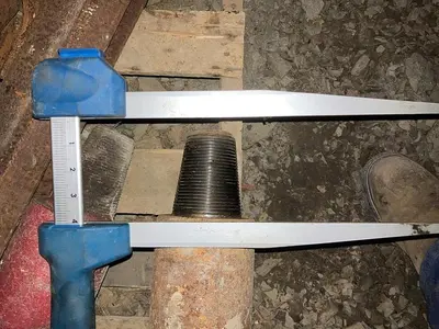 Used GILL ROCK 2-1/4” X 3-1/4” PIN, 5-7/10" X 26" CHISEL BIT - 28528 Other Cutting Tools Pennsylvania US | East West Machinery & Drilling #1417206