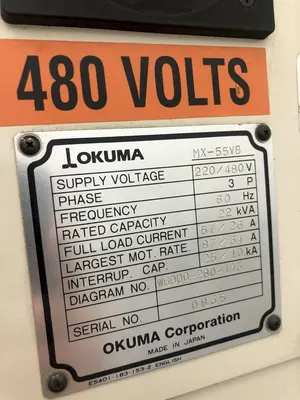 USED 1998 OKUMA MX55VB