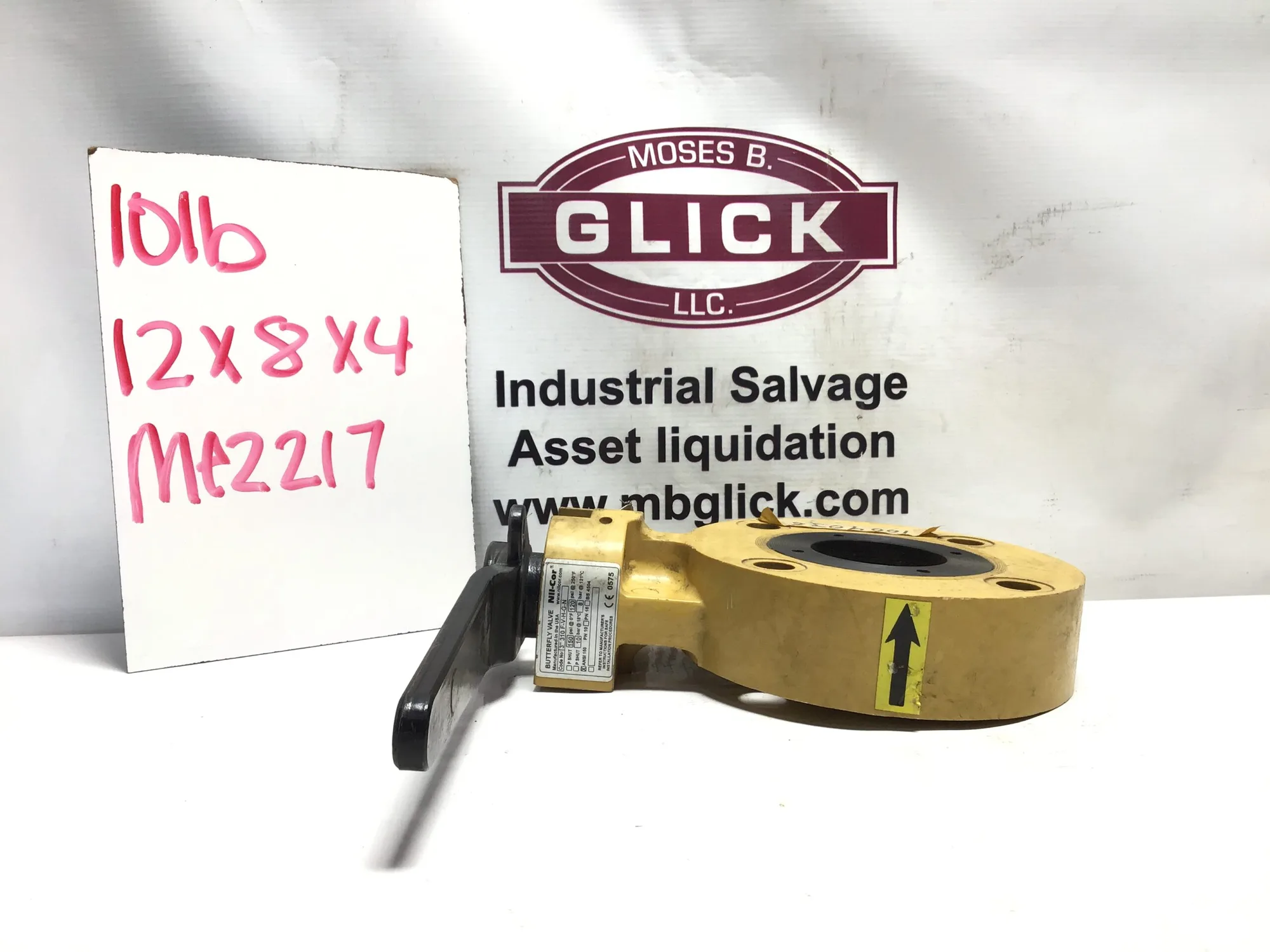 Nil-Cor 310 HD Double Offset Butterfly Valve 3″ 310FVHGN 150 PSI