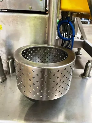 Rousselet Robatel RC 30 VxR XP basket centrifuge, Hastelloy C-22.