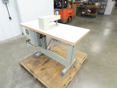 Changzhou JT-50-Q Ultrasonic Welding Sewing Head Unit Press 18x20mm Foot 220V