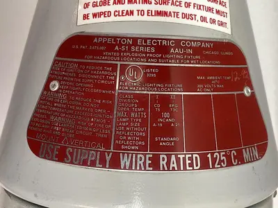 New | in-Stock APPLETON AAU-IN A-51 Miscellaneous Equipment (Electrical & Power) | Surplus Asset Holdings #1197498
