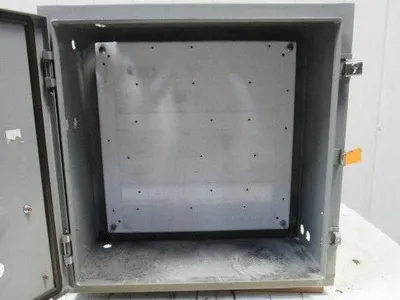 SCE 24H2410LP 24"x24"x10" Wall Mount Electrical JIC Enclosure w/Backplate