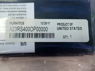 Used NUMATICS A23RS400OP0000 Pumps Ohio US | HGR 24 #901872