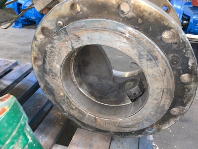12" -150# Fisher V-Ball Control Valve Type V150, Stainless