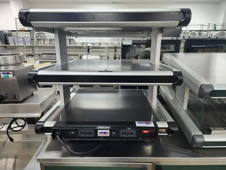 Used Hatco Used Hatco 30" Self Service Countertop Heated Display Warming Shelf Countertop Display Warmers Illinois US | Falcon Restaurant Supply #1376681