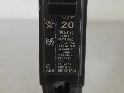 Used GENERAL ELECTRIC THQB120 Switchgears British Columbia CA | Lenmark #241432