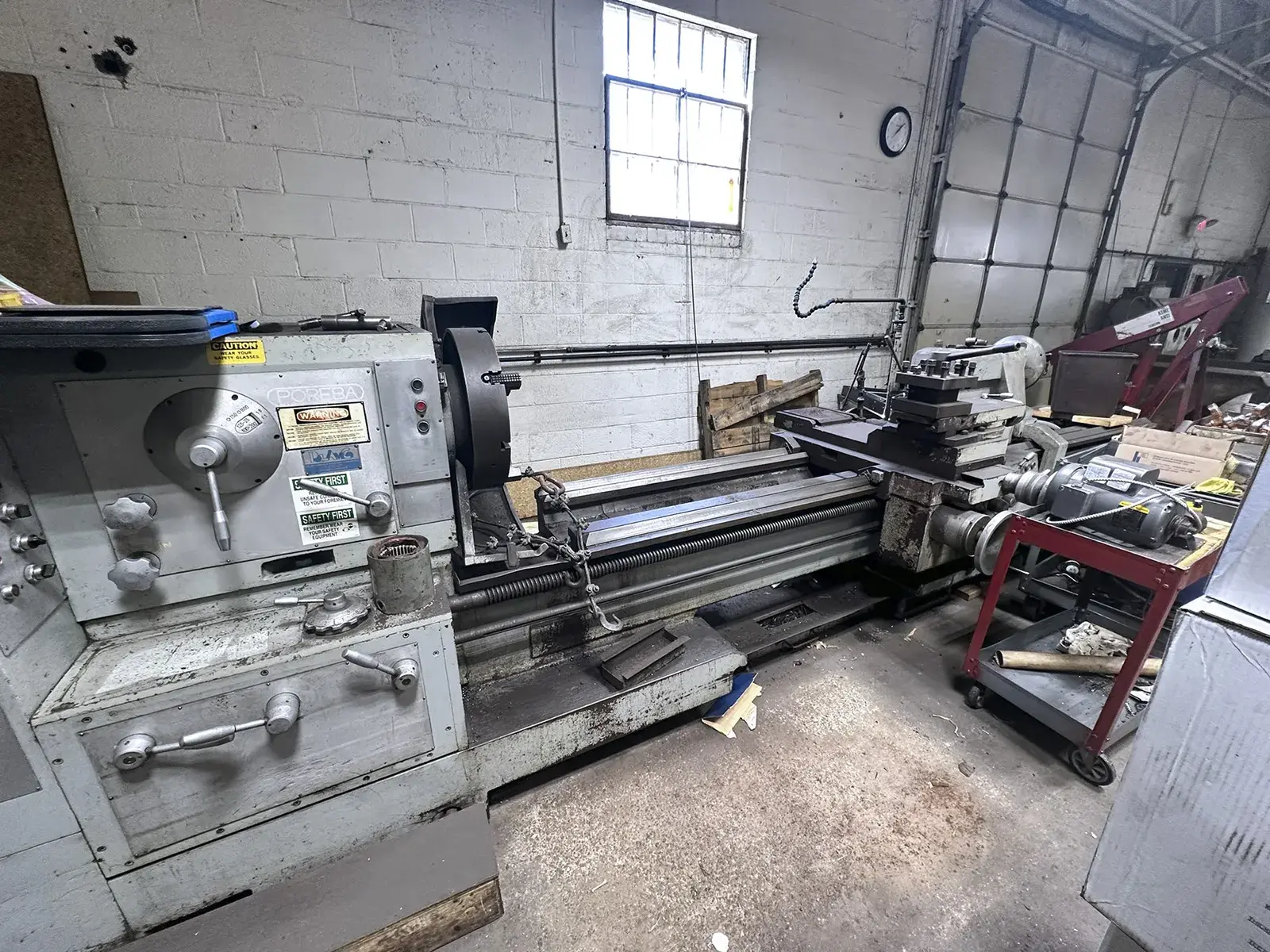 Used 1979 Poreba TPK-80 Engine Lathes Illinois US | Machine Tool Bids #1261664