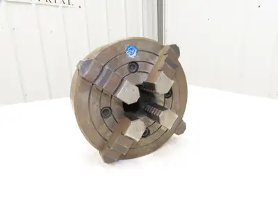 HD HHT Yama 4 Jaw Adjustable Independent Manual Lathe Chuck 7-3/4" OD
