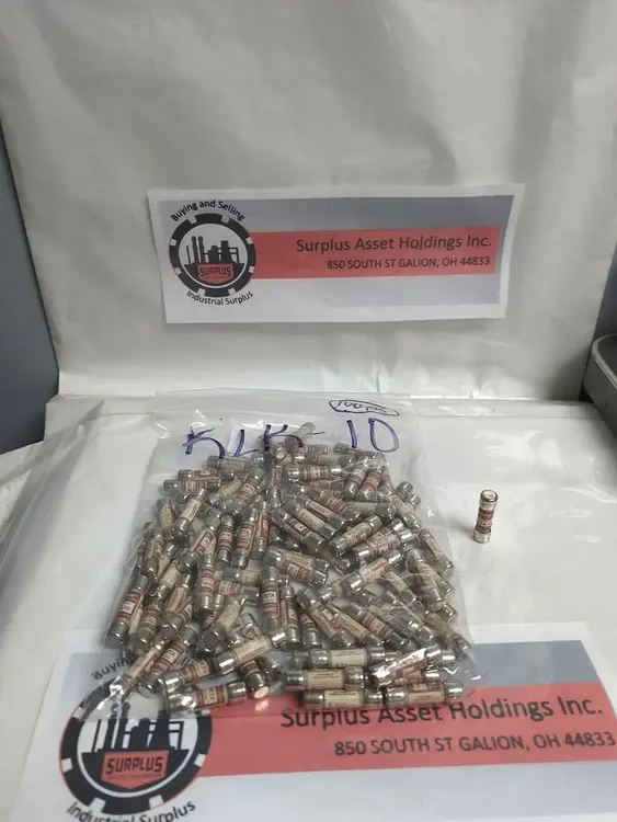Used LITTELFUSE KLK10 Miscellaneous Equipment (Electrical & Power) | Surplus Asset Holdings #1197674