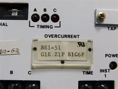 Basler Electric BE1-51 G1E Z1P B1C6F Solid State Protective Relay Used