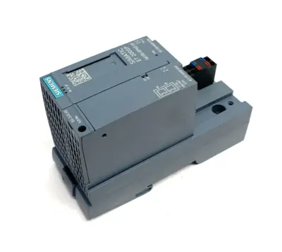 USED SIEMENS 2-PORT INTERFACE MODULE IM 155-6PN/2 W/ 6ES7193-6AR00-0AA0 BUS AD