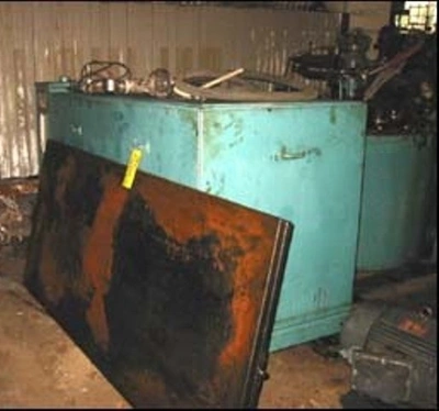 (2) ATM/De Laval Mark III 36 x 20 solid basket centrifuges, 316SS.