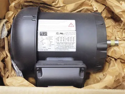 Weg 2518ES3E56C-S General Purpose Motor 56C Frame 1/4 HP 1765RPM 208-230/460 New NIB