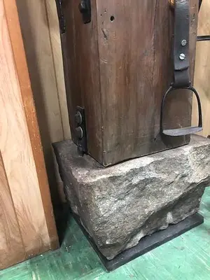 5350-385 Antique Rare Foot Drop Hammer Press Circa 1890 MFG. by Blundell & Co.