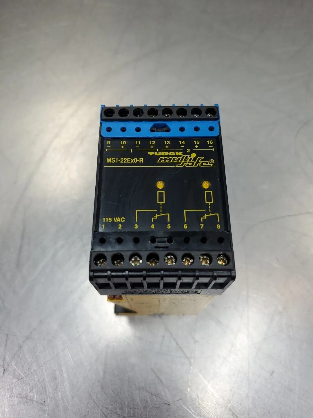 Turck MS1-22Ex0-R Switching Amplifier, 2-Channel. 5E