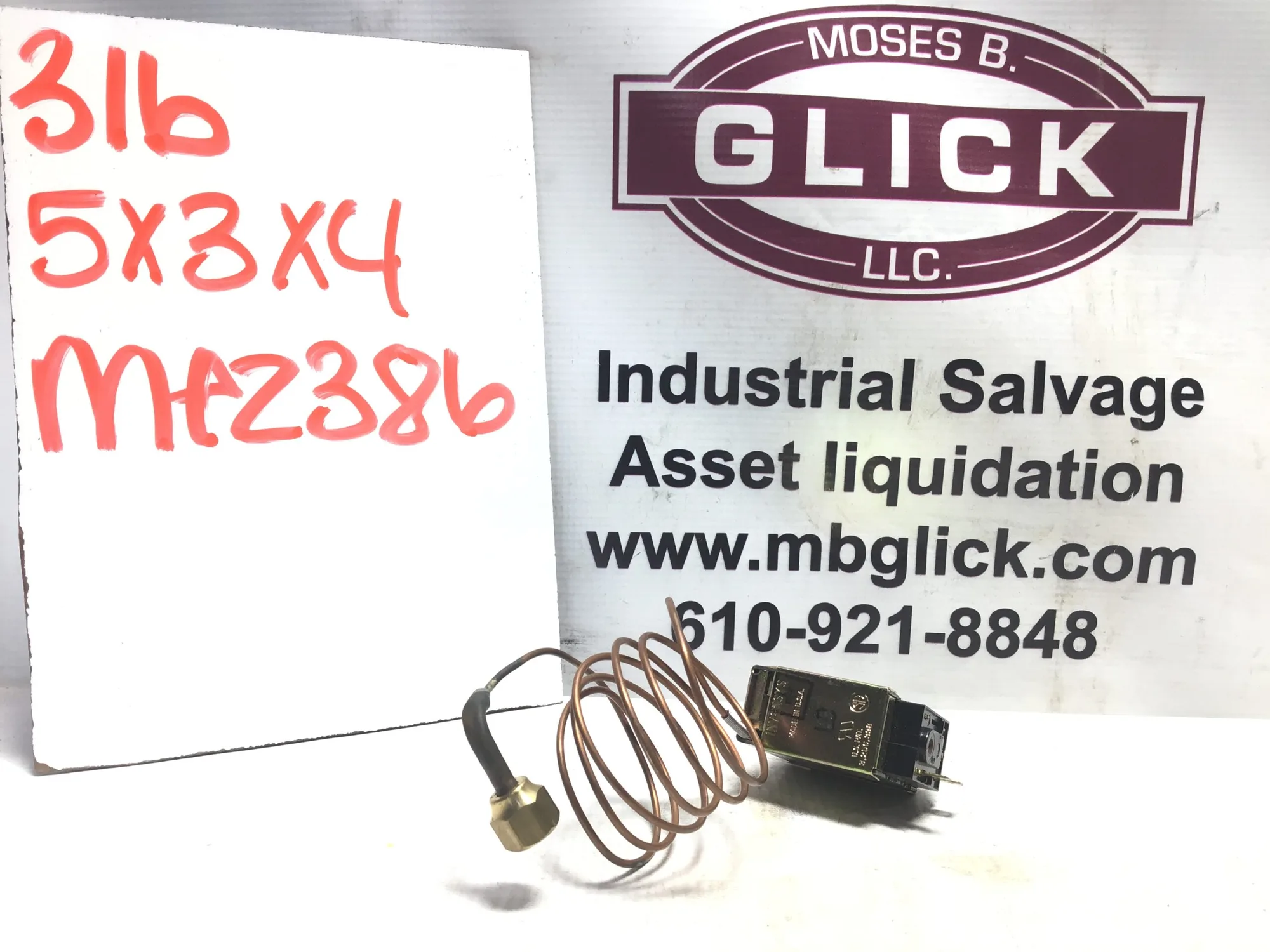 INVENSYS  Low Pressure Switch 3.256.398