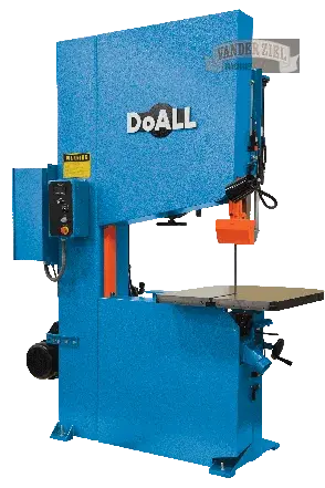 New | in-Stock DOALL ZV-3620 Vertical Band Saws Michigan US | Vander Ziel Machinery Sales #480378