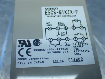 Used OMRON E5CSQ1KJXF Temperature Controls Ohio US | HGR 24 #942607