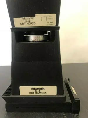 TEKTRONIX C-4 CRT HOOD CRT CAMERA