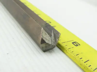 15mm 2 Straight Flute Carbide 118° Drill Bit 7" OAL