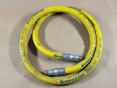 1/2" x 2m Greenline Hose 400psi Air, G242G-050