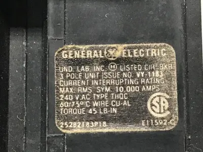 USED GENERAL ELECTRIC THQC370