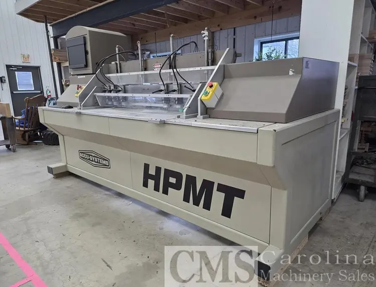 Used 2007 ACCU-SYSTEMS MODEL HPMT CNC MORTISE & TENONER Woodworking Mortisers North Carolina US | CAROLINA MACHINERY SALES #1469339