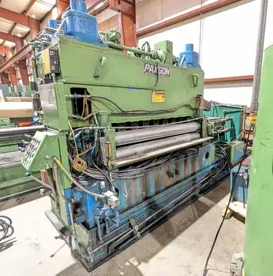 60" x 0.135" x 40,000# Paxson Cut To Length Line
