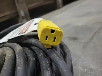 120 ft SOOW Power Extension Cord 14/3 AWG 15A 125V