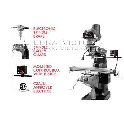 JET ETM-949EVS Variable Speed Mills | Sierra Victor Industries (8)