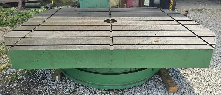 Used CINCINNATI-GILBERT 96" ROTARY AIR-LIFT TABLE Rotary Tables Wisconsin US | Lemke Machinery Sales #722322