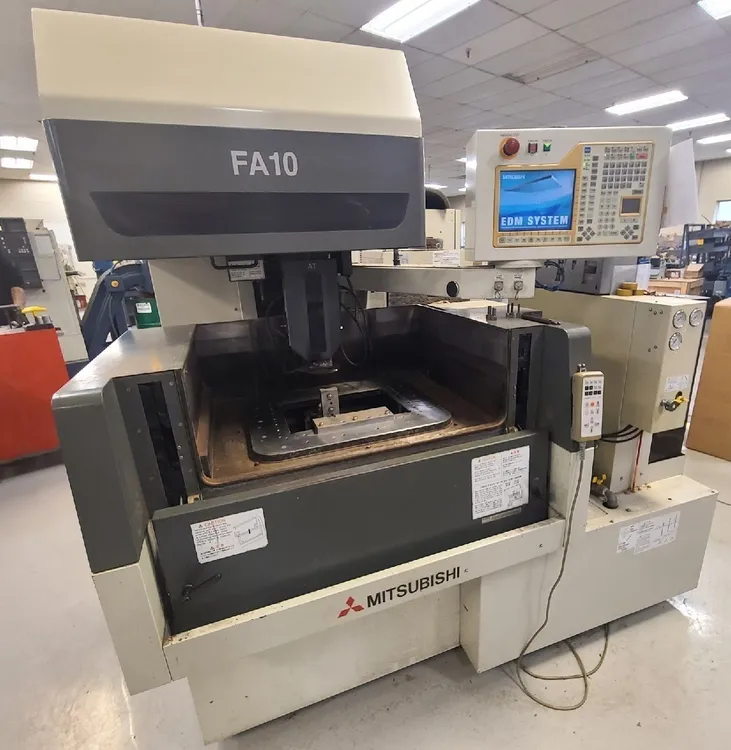 Used 2002 MITSUBISHI EDM FA10 Wire EDM Illinois US | Hitech Machinery Sales, Inc. #97065