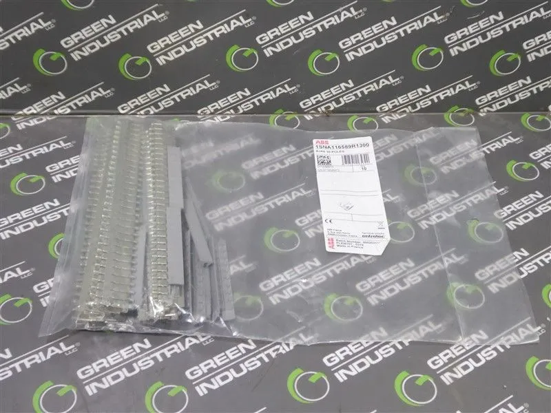 Bag of 10 ABB / entrelec 1SNA116589R1300 BJA6 30 Pole Jumpers New
