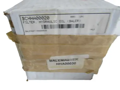 NEW BALEMASTER HHA00030 HYDRAULIC OIL FILTER