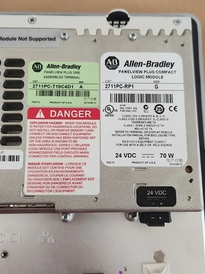 USED Allen-Bradley 2711P-RDT10C