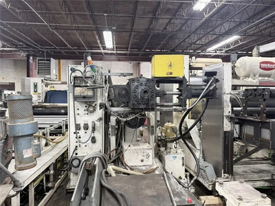 6" Welex Extruder, 30:1 L/D, 500 HP AC Motor