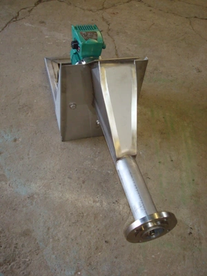 New R-B 100Mm. Dia S/S Screw Extrudofeed