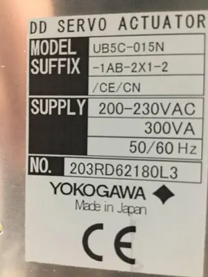 USED YOKOGAWA UB5C-015N-1AB-2X1-2/CE/CN